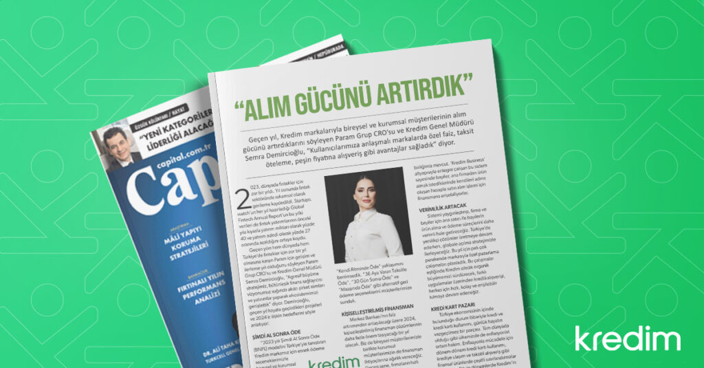 Param Grup CSO & Kredim Genel Müdürü Semra Demircioğlu Param Grup CSO & Kredim Genel Müdürü Semra Demircioğlu